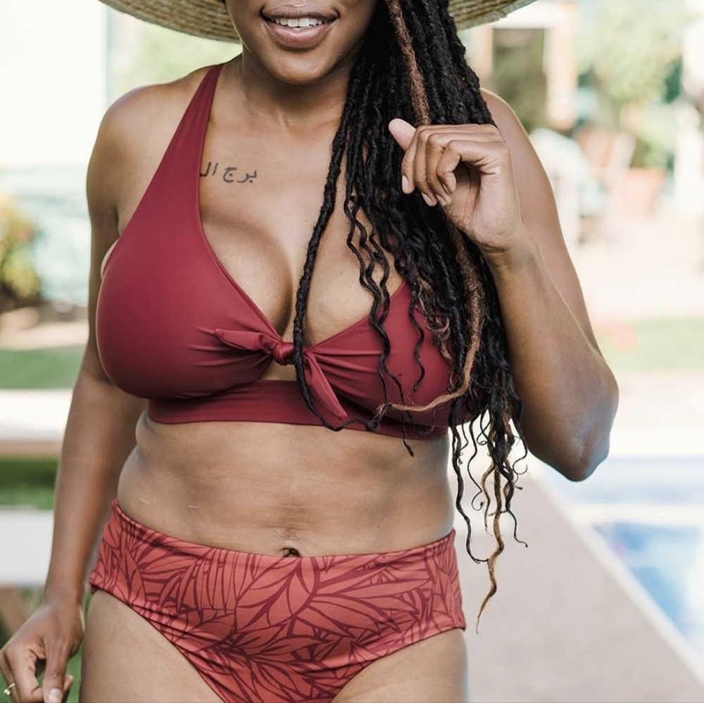Wild Isles Swim Dottie Tie Top - Picture 3 of 11